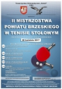 II MISTRZOSTWA POWIATU BRZESKIEGO W TENISIE STOŁOWYM